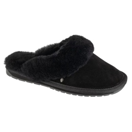 Emu Australia EMU Slippers Australia Jolie W10015 Blak negro
