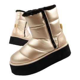 Zapatos, botas de nieve Karl Lagerfeld Thermo KL48554HGD dorado