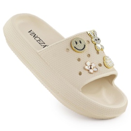 Vinceza 76055 Jan404b Flops beige