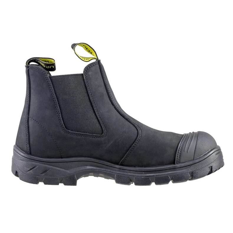 Botas de jodhpur para hombres funcionando urgente 130S1 negro cara negra