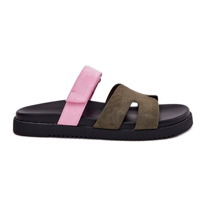 Flip Flip Flip con Vinceza 17401 Pink-Re-Iguk Velcro verde