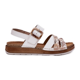Sandalias para mujeres con Inblu GS000056 Hebilla blanca blanco Sandalias para mujeres con Inblu GS000056 Hebilla blanca blanco
