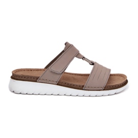 Flip Flip -Flops en el beige inblu CN0007G