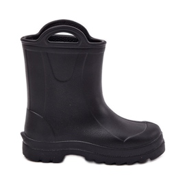 Galoshes de niños de Lemigo Doggy 735 Negro