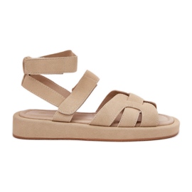 Sandalias de mujeres con beige