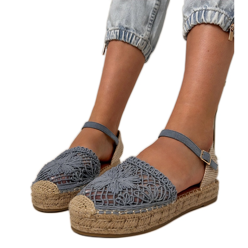 Sandalias de aluminosas azules