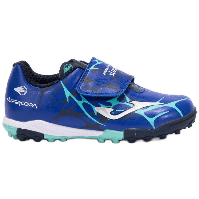 Joma Super Copa 2504 TF SCJW2504TFV Zapatos de fútbol azul