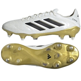 Adidas Copa Pure III Elite SG JQ1777 Zapatos de fútbol blanco