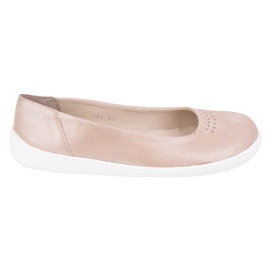 Olivier Slip de bombas minimalistas para mujeres descalzos -in 1771pol mini satén rosa rosado