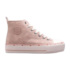 Zapatillas de deporte femeninas Cross Jeans KK2R4045C Pink rosado