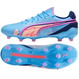 Puma King Ultimate Vol. UP FG/AG 108069-01 Zapatos de fútbol azul