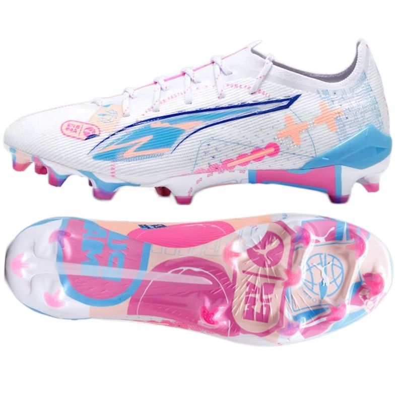 Puma Ultra 5 Ultimate Vol. UP FG 108063-01 Zapatos de fútbol multicolor