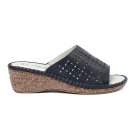 J. Star Cuñas azul marino de mujeres