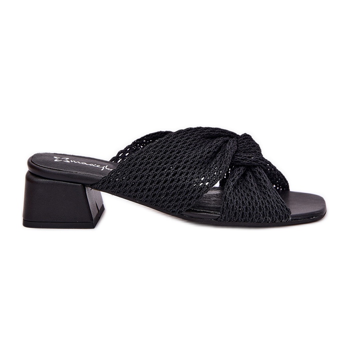 Flip Flip Flip Flip en el bloque Maciejka 06955-01 Negro Flip Flip Flip Flip en el bloque Maciejka 06955-01 Negro