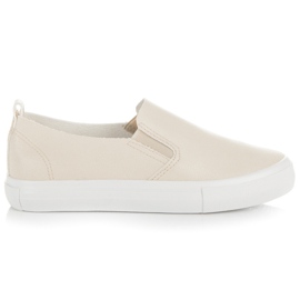 Slipons beige