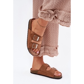 Flip Flip Flip Flip en la plataforma Camel Camel Cork marrón