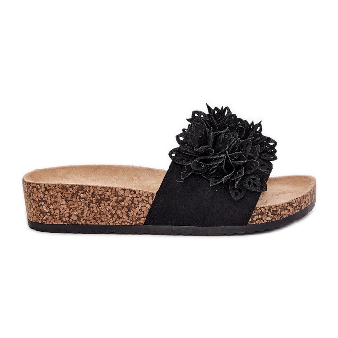 Flip Flip Flip Flip en la plataforma de corcho Black negro