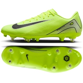 Nike Mercurial Vapor 16 Academy SG-Pro AC FQ8425-700 Zapatos de fútbol amarillo