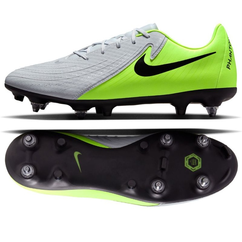 Nike Phantom GTX II Academy SG-Pro AC FJ2549-003 Zapatos de fútbol verde