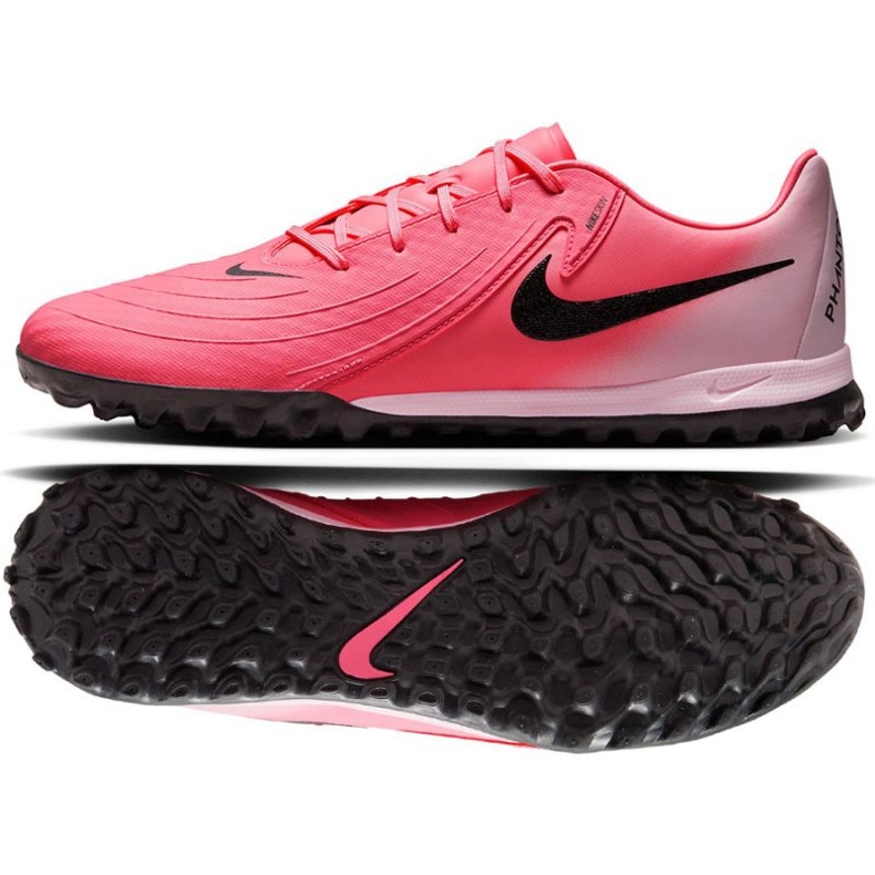 Nike Phantom GX II Academy FJ2577-600 Zapatos de fútbol rojo