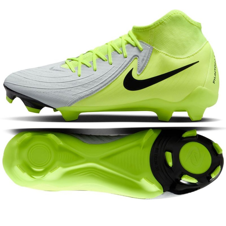 Nike Phantom Luna II Academy FG/ MG FD6725-003 Zapatos de fútbol verde Nike Phantom Luna II Academy FG/ MG FD6725-003 Zapatos de fútbol verde