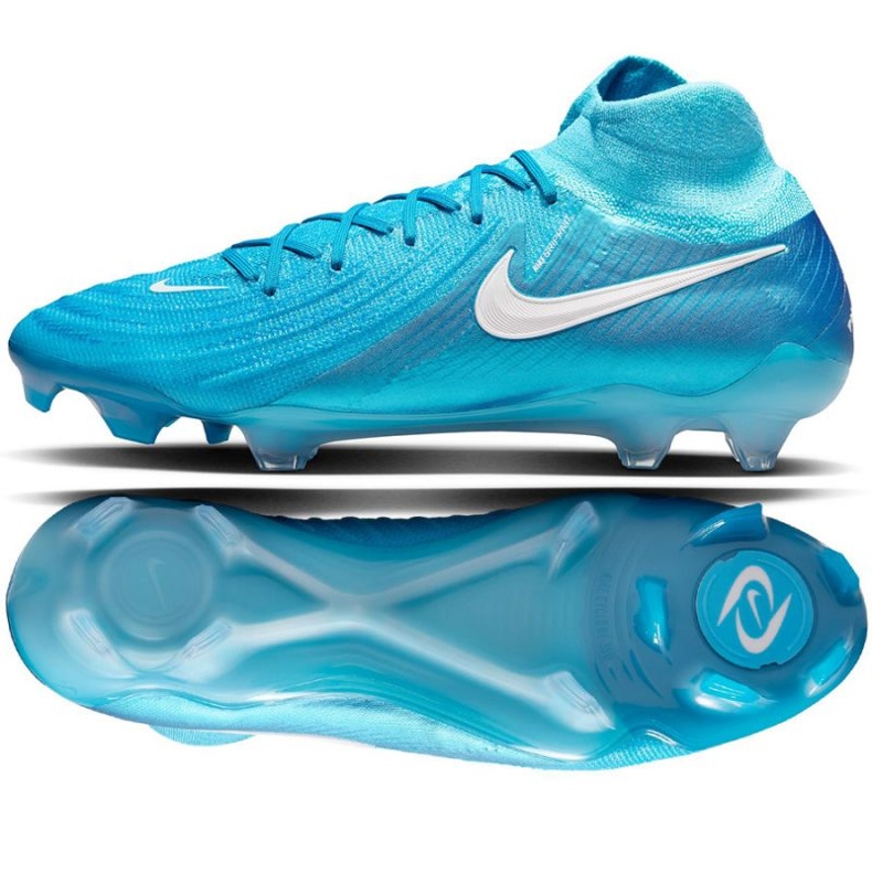 Nike Phantom Luna II Elite FG FJ2572-400 Zapatos de fútbol azul