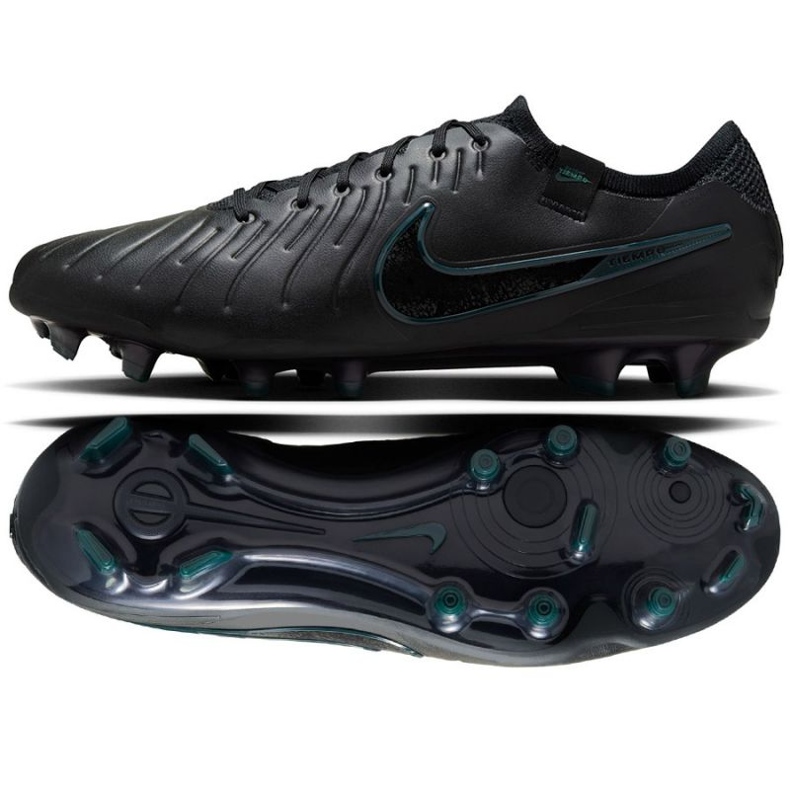 Nike TIempo Legend 10 Elite FG DV4328-002 Zapatos de fútbol negro
