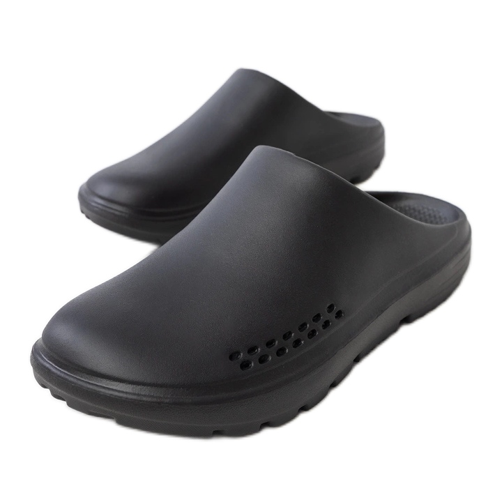 Zapatillas para hombres negros construidos Zapatillas para hombres negros construidos