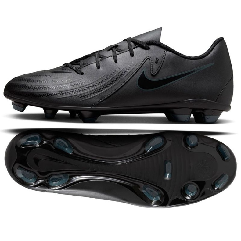 Nike Phantom GX II Club FG/MG M FJ25557-002 Zapatos de fútbol negro