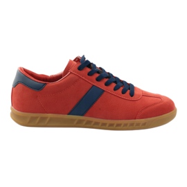 Zapatillas deportivas DK 83104 rojo azul marino