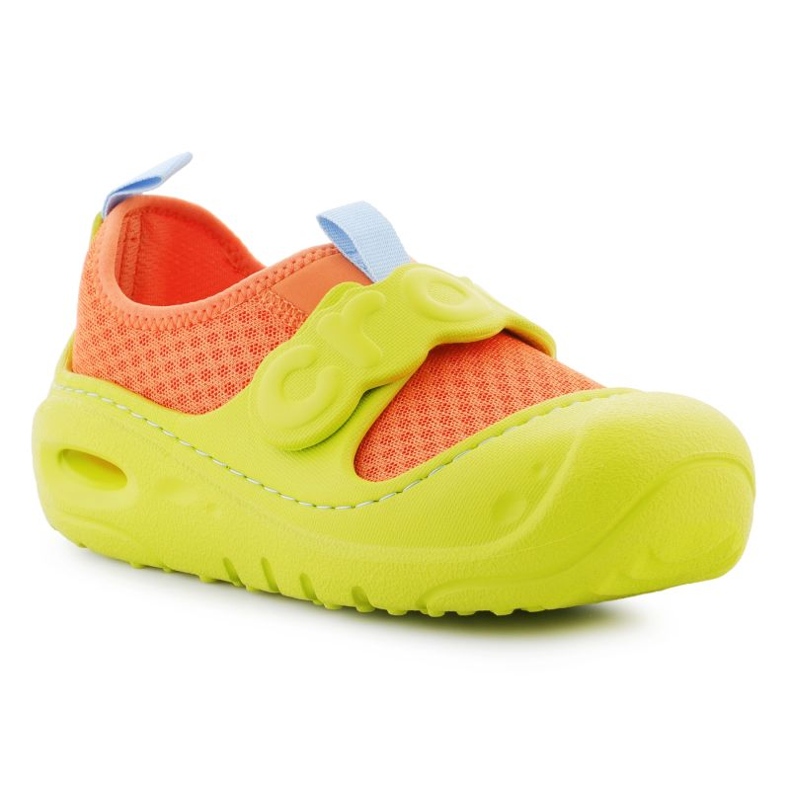 Zapatos crocs swiftwater splash k 210619-85h amarillo