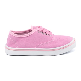 Zapatillas de deporte para niños rosa claro