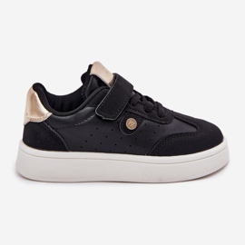Zapatillas de deporte zapatillas de zapatillas negras velcro negro