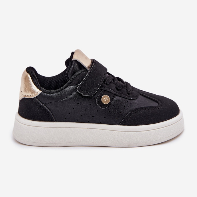 Zapatillas de deporte zapatillas de zapatillas negras velcro negro