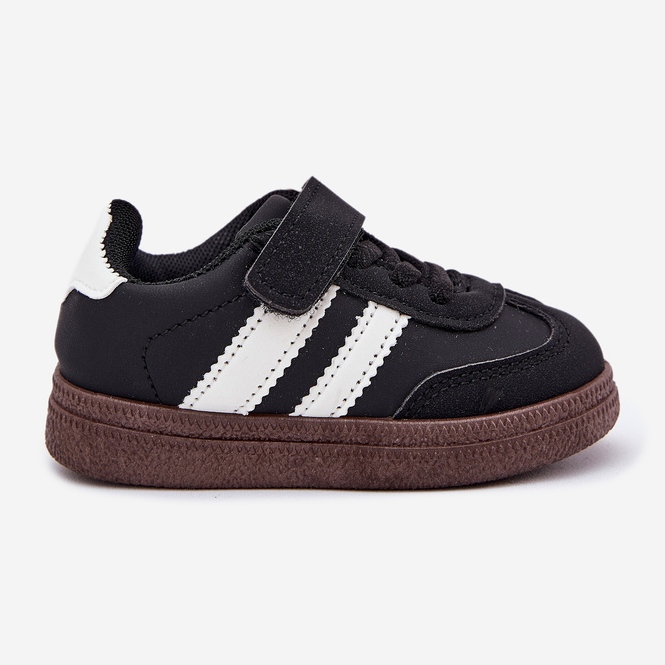 Zapatillas deportivas de zapatillas negras para niños negro