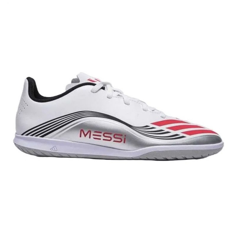 Adidas F50 Messi Club en zapatos de fútbol JP7452 blanco