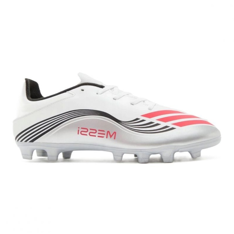 Adidas F50 Messi Club FG/MG JP7443 Zapatos de fútbol blanco
