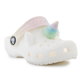 Crocs Flip Flip Flip Iam Rainbow Unicornctg 209701-0WV blanco