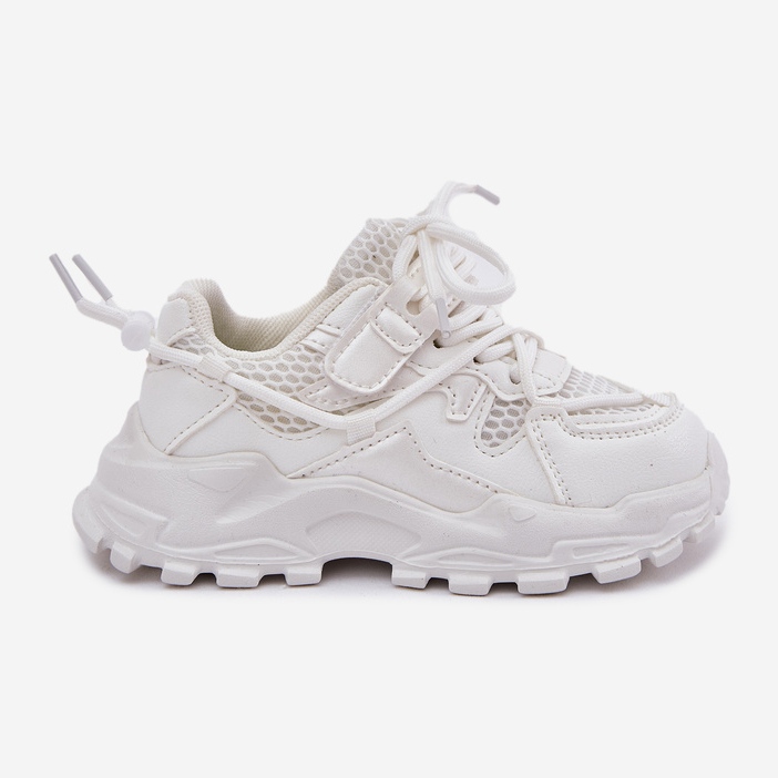 Zapatillas deportivas de zapatillas para niños blancos