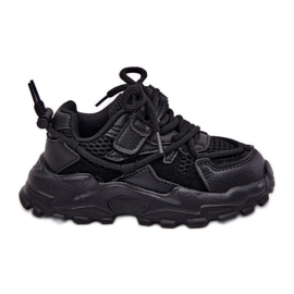 Zapatillas deportivas de zapatillas negras para niños negro