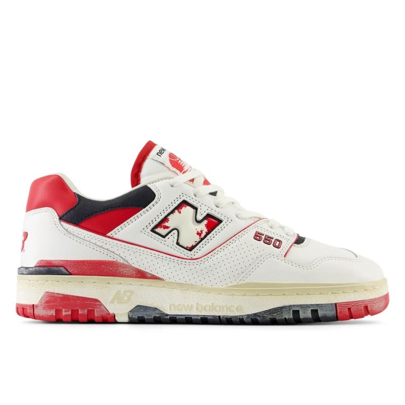 New Balance Unisex BB550VGA Zapatos blanco