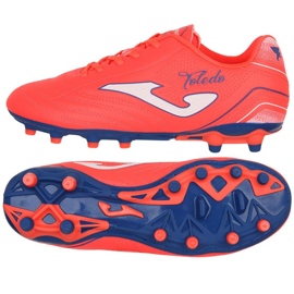 Joma Toledo 2507 FG TOJS2507FG Zapatos de fútbol rojo