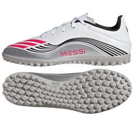 Adidas F50 Messi Club TF JP7445 Zapatos de fútbol blanco Adidas F50 Messi Club TF JP7445 Zapatos de fútbol blanco