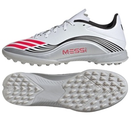 Adidas F50 Messi League TF JP7448 Zapatos de fútbol blanco Adidas F50 Messi League TF JP7448 Zapatos de fútbol blanco