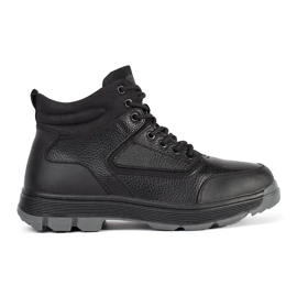 Botas para hombres de alto aislamiento negro Botas para hombres de alto aislamiento negro