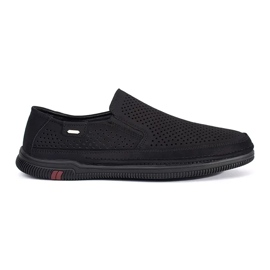 Mocasines de hombres negros