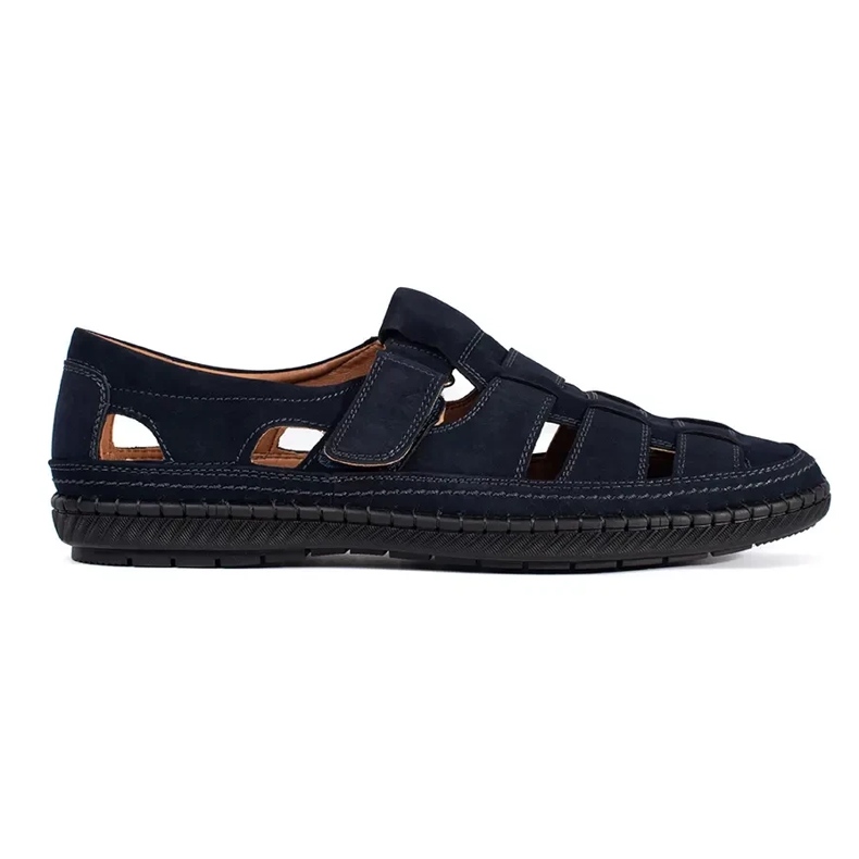 Sandalias azul marino para hombres