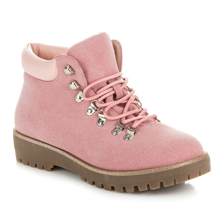 Vices New Collection Tramperos de gamuza rosado Vices New Collection Tramperos de gamuza rosado