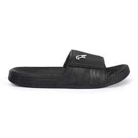 Chanclas de hombre negras. negro