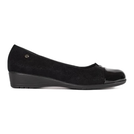 Goodin Zapatos negros con un dedo del pie barnizado Goodin Zapatos negros con un dedo del pie barnizado